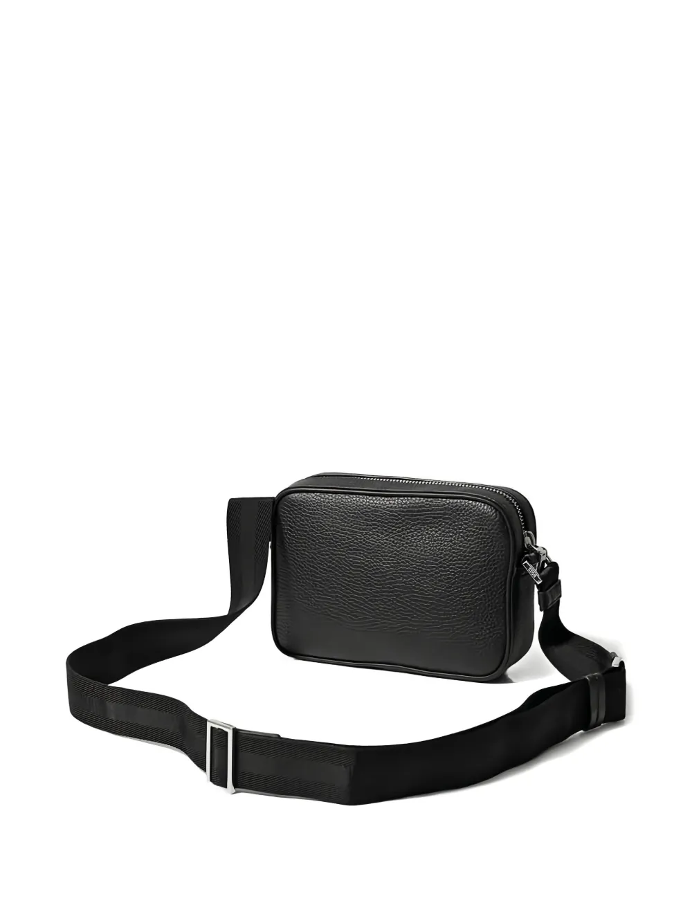 Hugo Boss Zip Crossbody Bag In Black