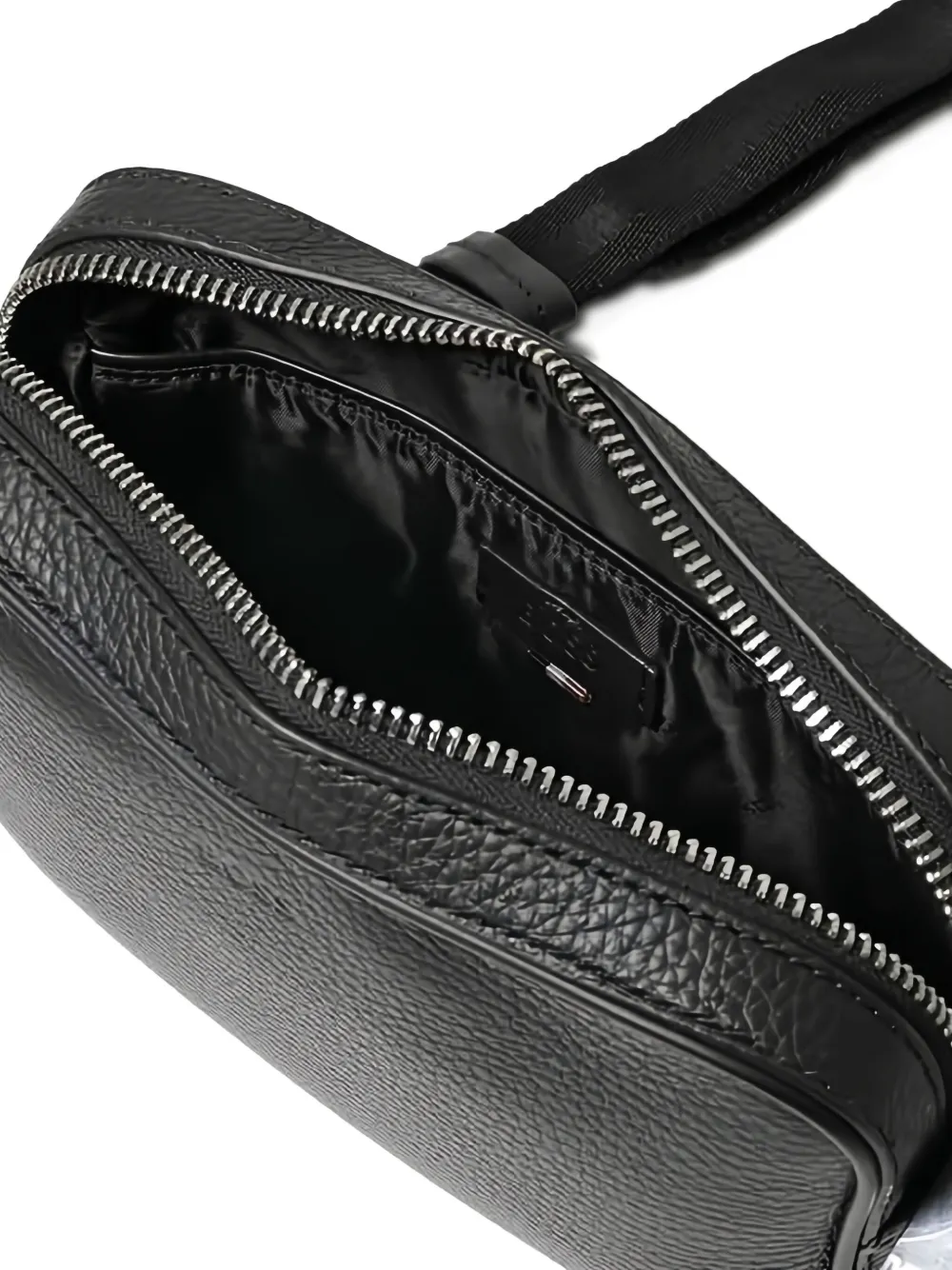 Hugo Boss Zip Crossbody Bag In Black