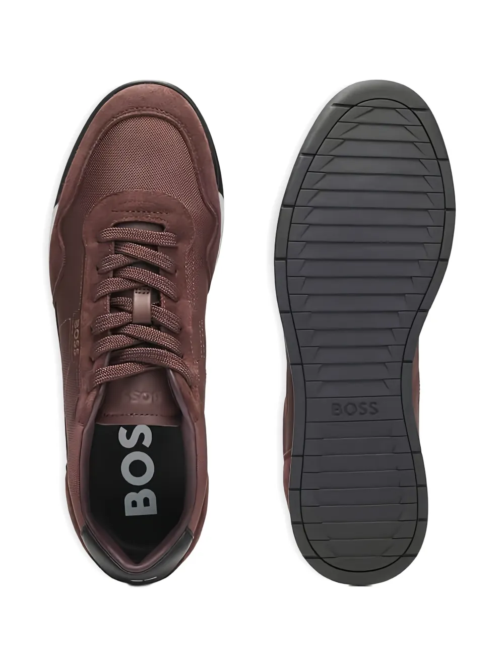 BOSS low-top sneakers Rood
