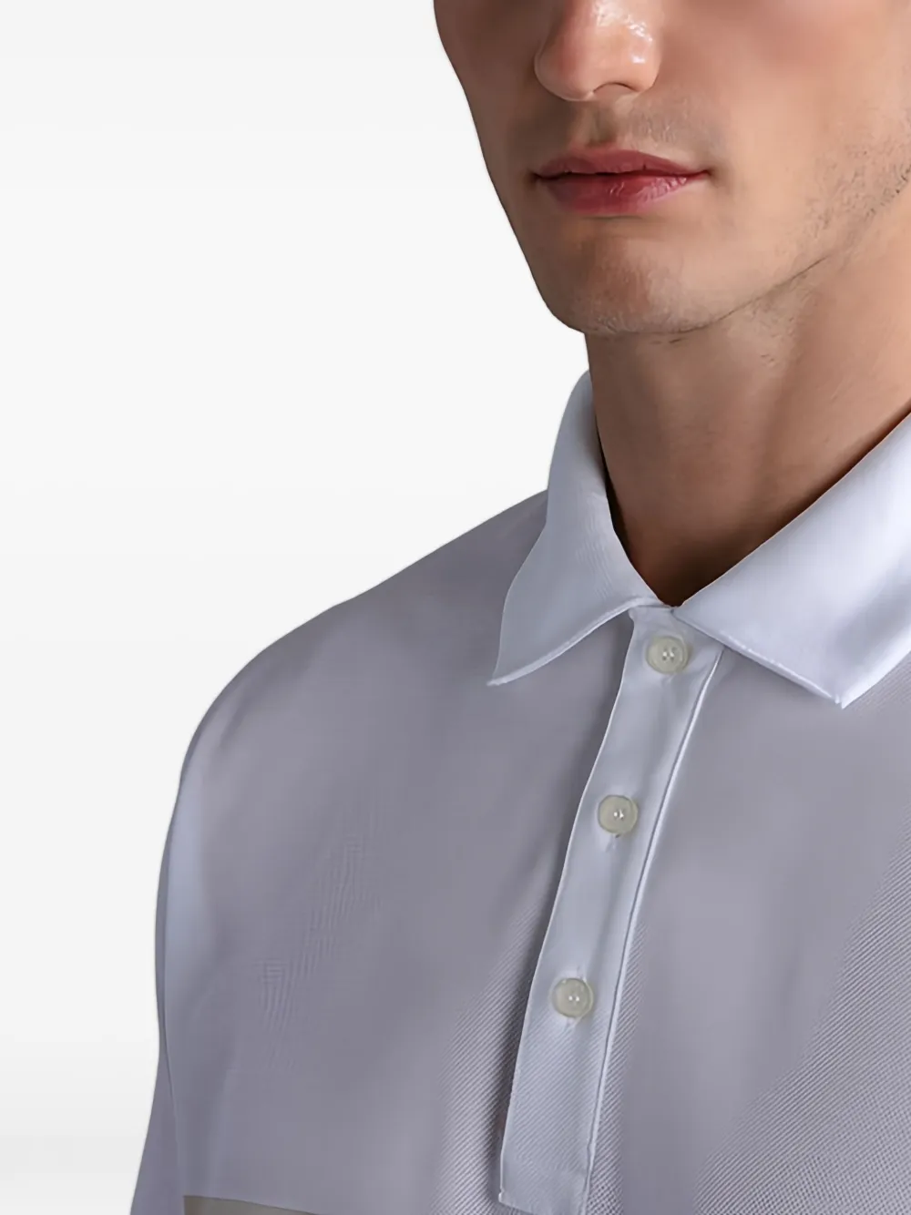 Paul & Shark Gestreept poloshirt Wit