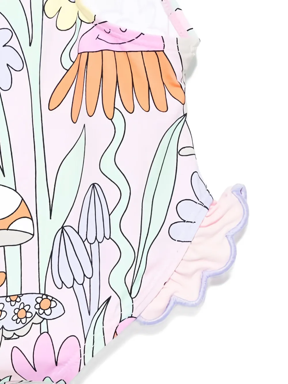 Stella McCartney Kids Badpak met print Roze