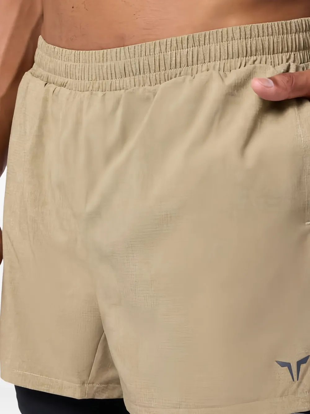 Squatwolf Mesh 2-in-1 Logo-detail Shorts In Green