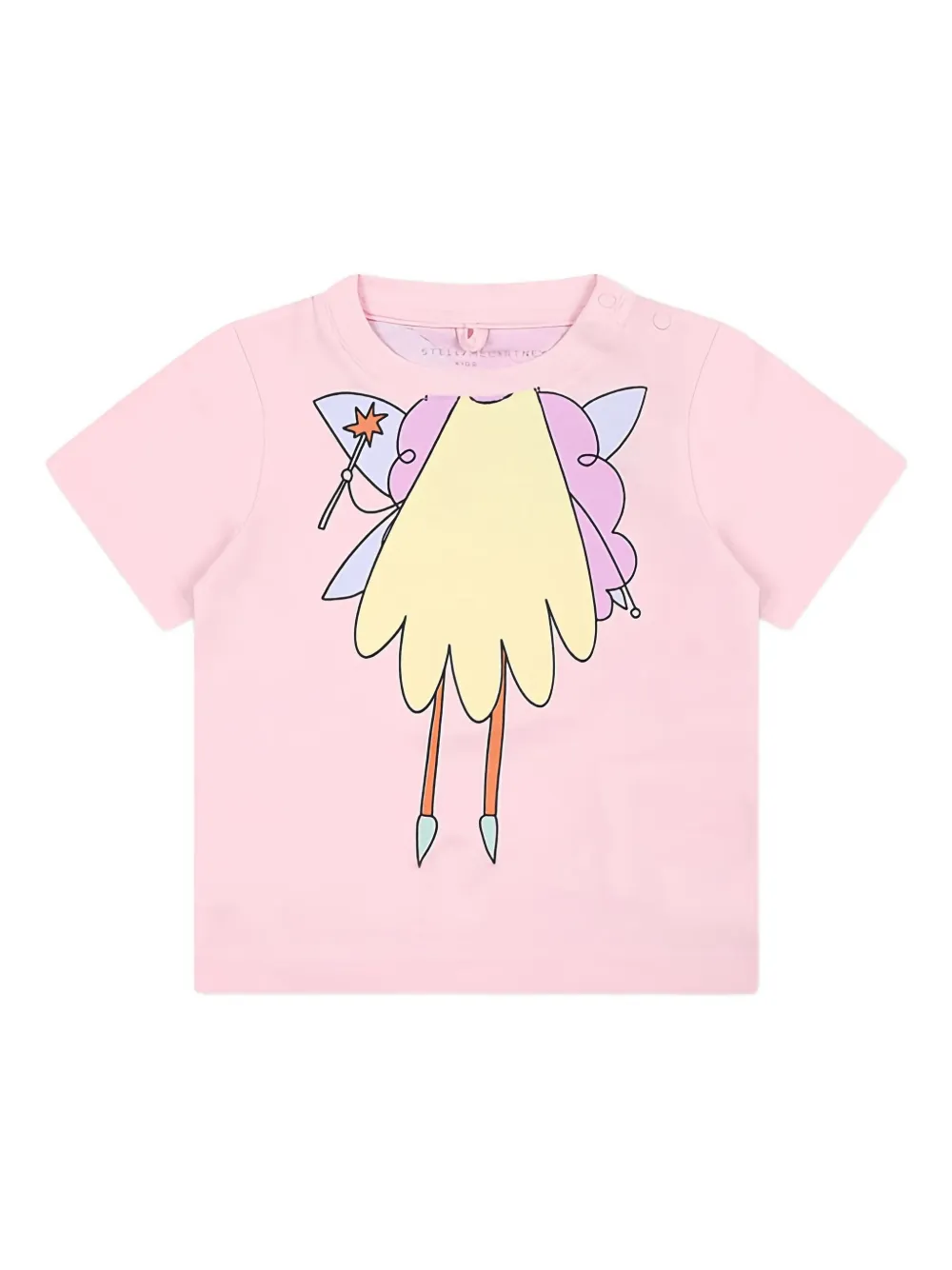 Stella McCartney Kids playera con estampado de hada | rosado | Image 1