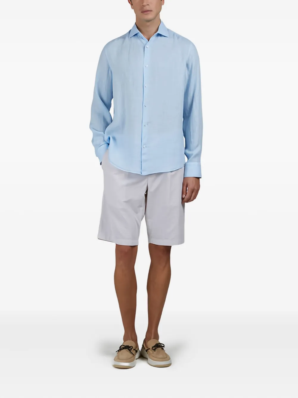 Paul & Shark long-sleeves shirt - Blauw