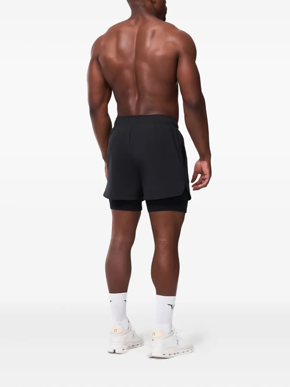 Squatwolf Drawstring Shorts In Black