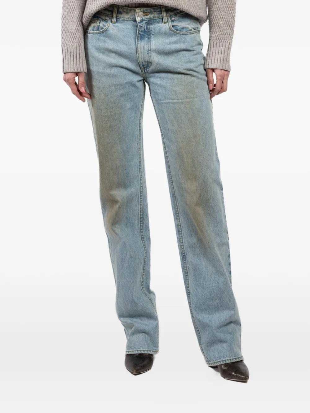 EZR pacific patch jeans - Blu