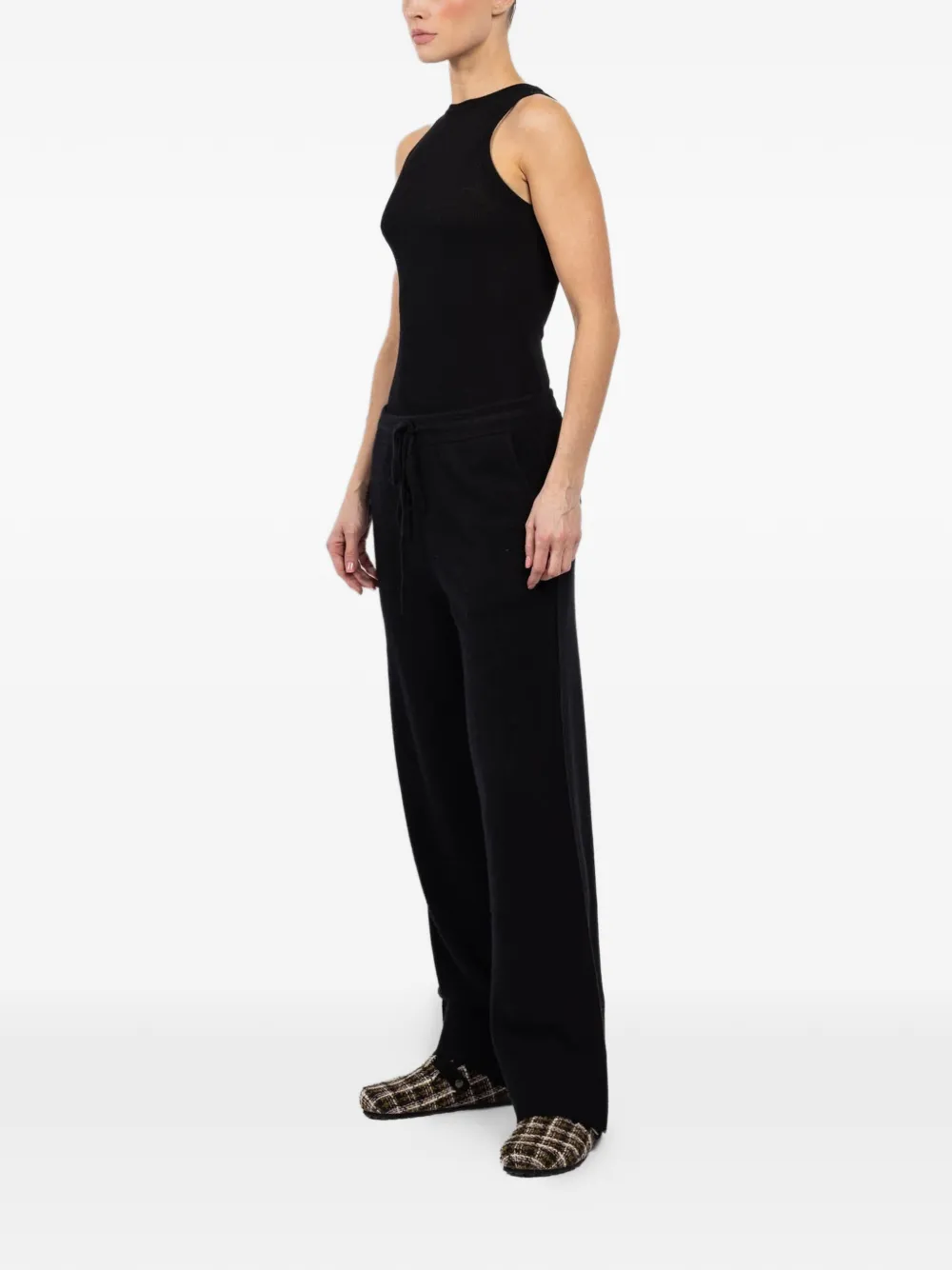  Cuddleup Drawstring Trousers - Black 