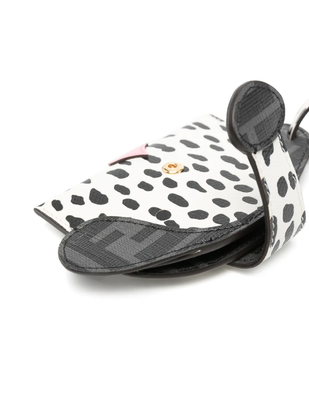 FENDI Best Friends Forever pasjeshouder met hondenband Wit