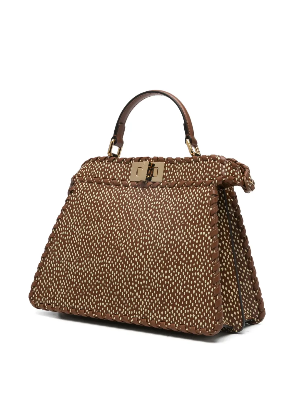  Fendi Small Peekaboo Iseeu Tote Bag - Brown 