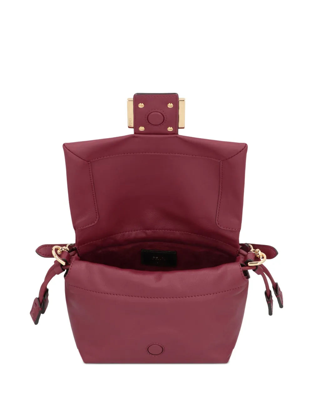 small Mamma Baguette leather bucket bag