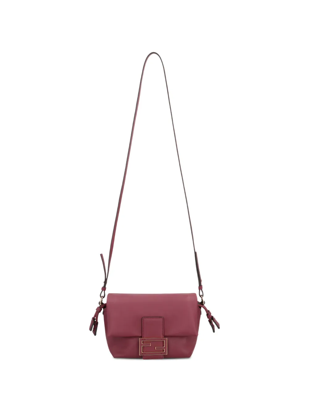 small Mamma Baguette leather bucket bag
