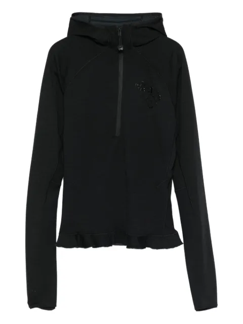 Cecilie Bahnsen hoodie con volantes en colaboración con The North Face