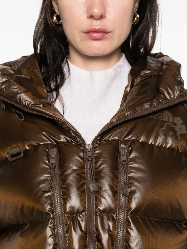 Cecilie Bahnsen x The North Face Zip Padded Coat | Brown | FARFETCH