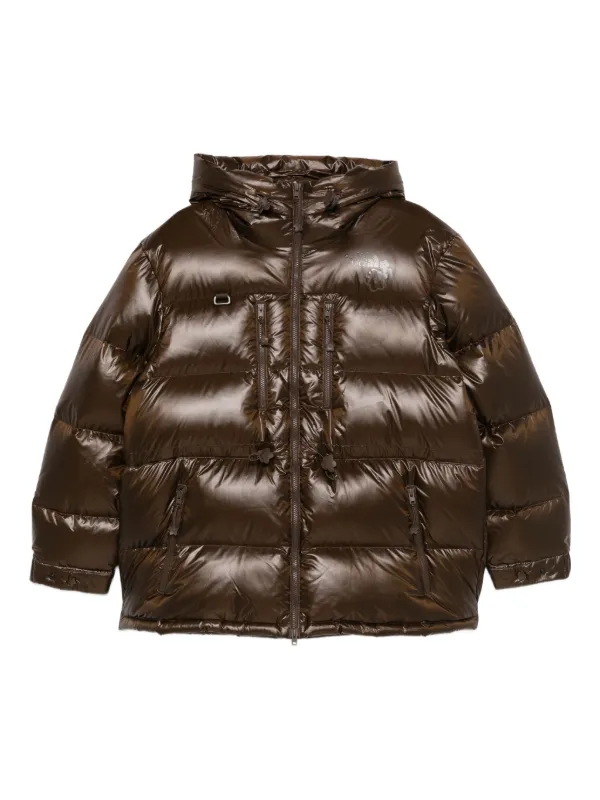 Cecilie Bahnsen x The North Face Zip Padded Coat | Brown | FARFETCH