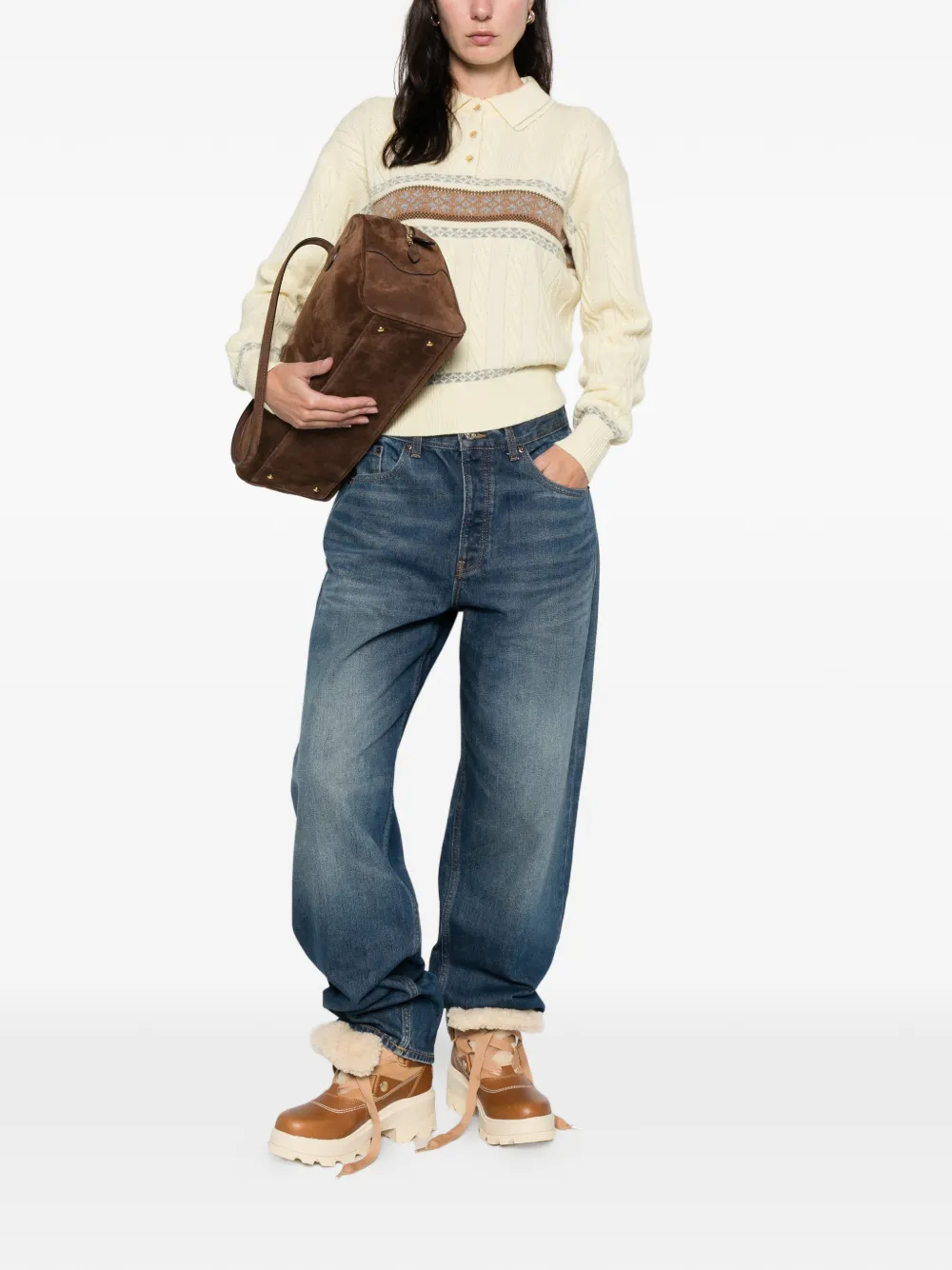 Guest In Residence playera tipo polo tejida Cable Collegiate | Playeras tipo polo | Image 2