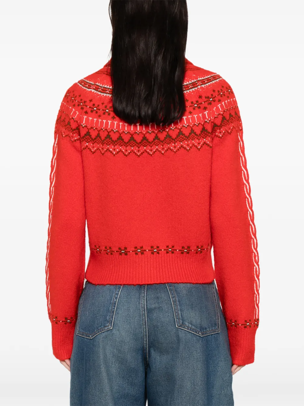 Guest In Residence Cloud Chalet vest Rood
