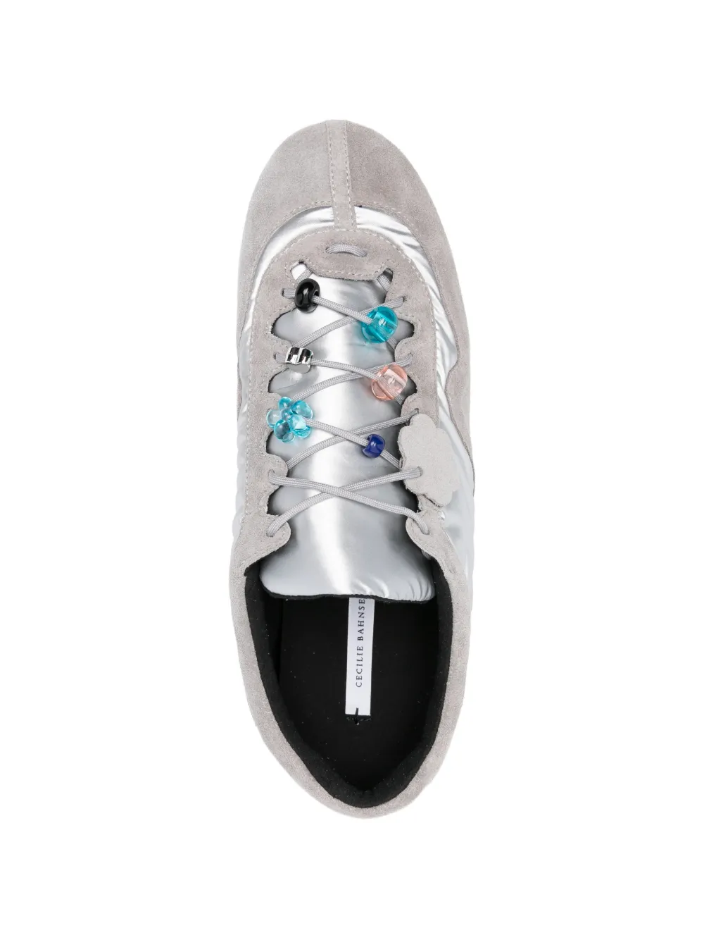 Cecilie Bahnsen Blaise verfraaide sneakers Grijs