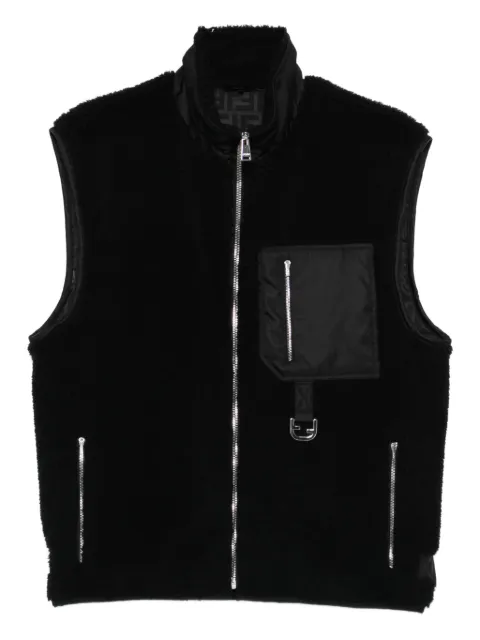 FENDI zip-up chest-pocket gilet