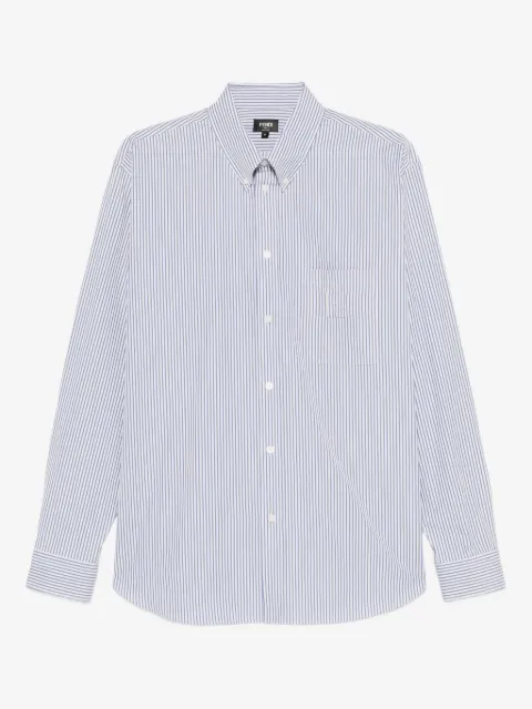 FENDI striped-pattern shirt