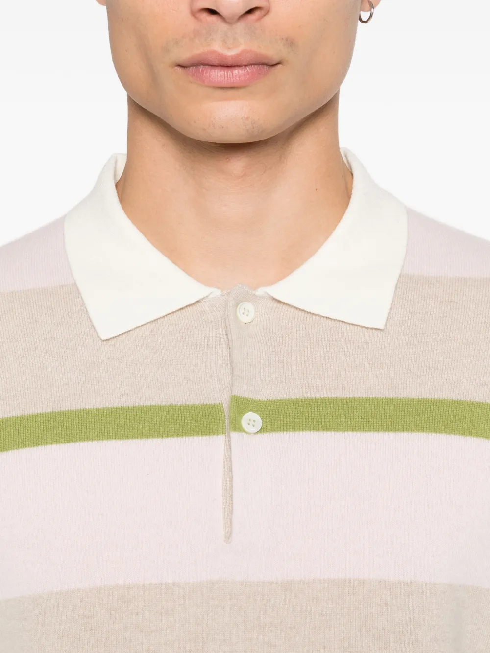 arch4 Mr. Salvatore Polo Shirt in Pink, view 5