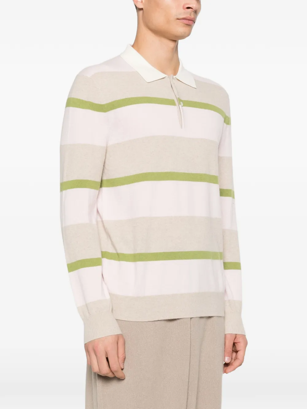 arch4 Mr. Salvatore Polo Shirt in Pink, view 3