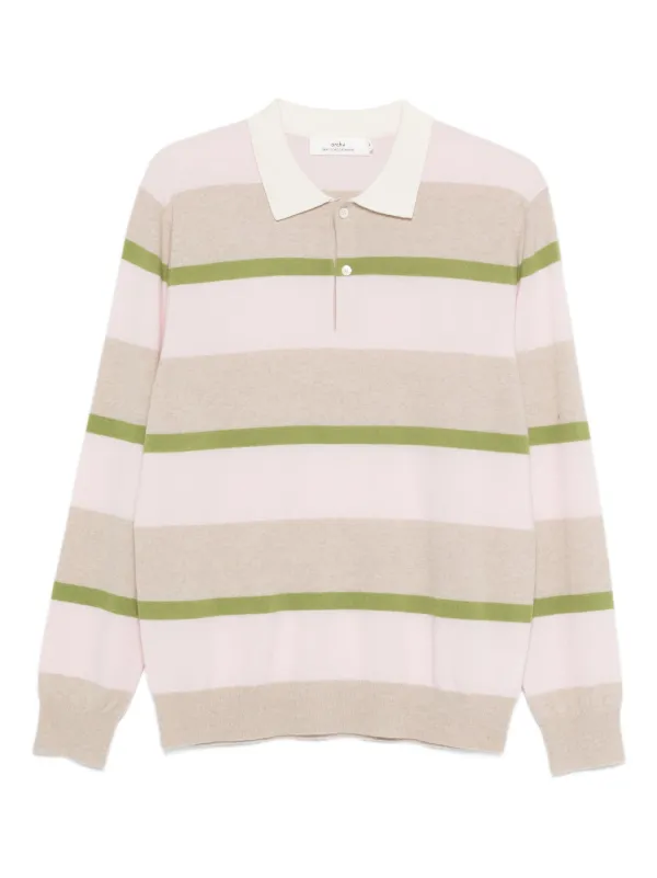 Arch4 Mr. Salvatore Polo Shirt in Pink