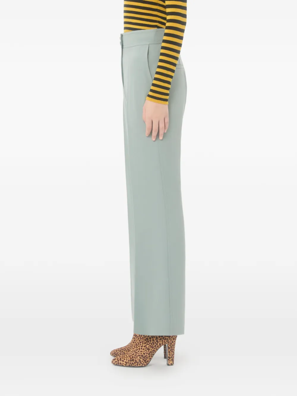 Valentino Garavani Flared pantalon Groen