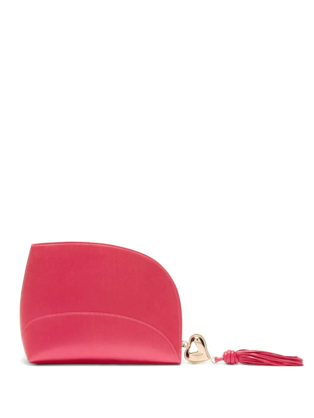 Genny Tassel-detailing Clutch Bag In Pink