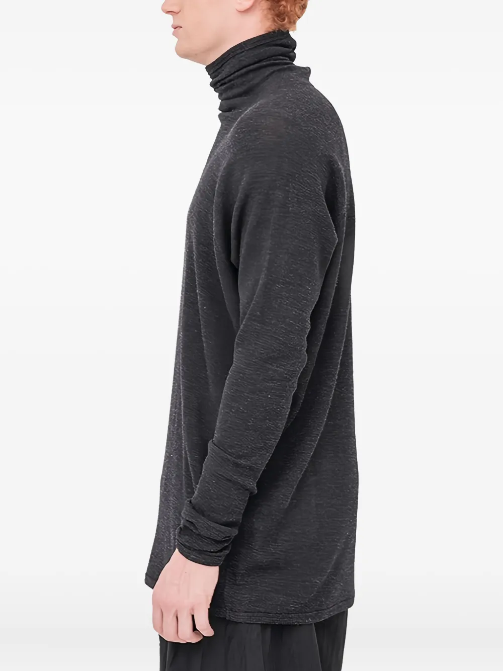 Jan Jan Van Essche turtleneck wool T-shirt - Grijs