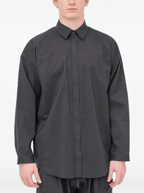 Jan Jan Van Essche concealed-button long-sleeved shirt