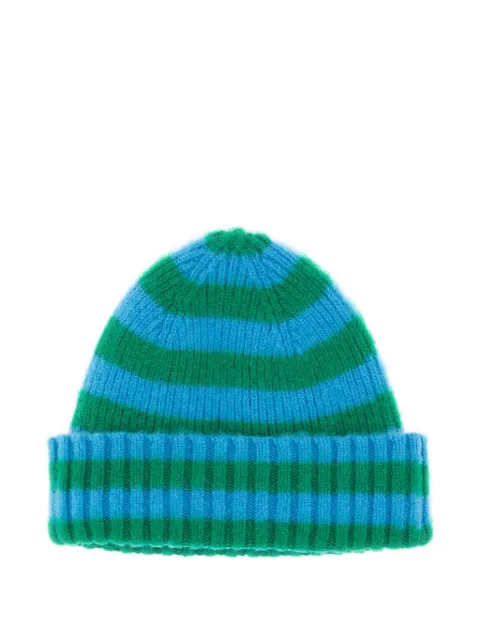 Howlin' Hard Working striped-pattern beanie hat