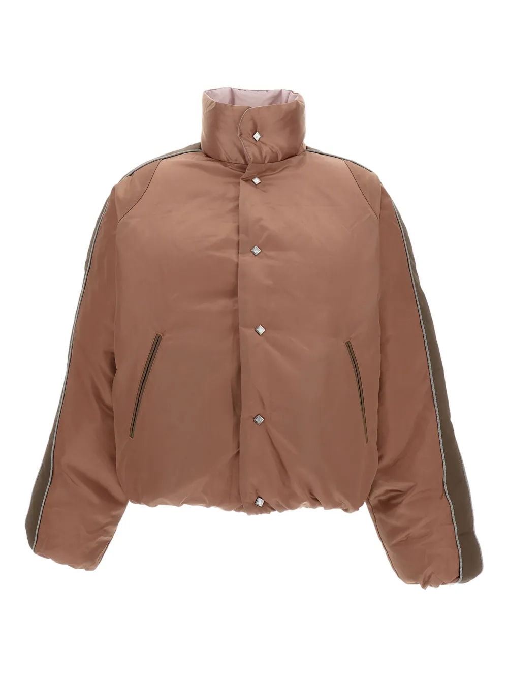 Tanaka Reversible Bomber Jacket In Brown