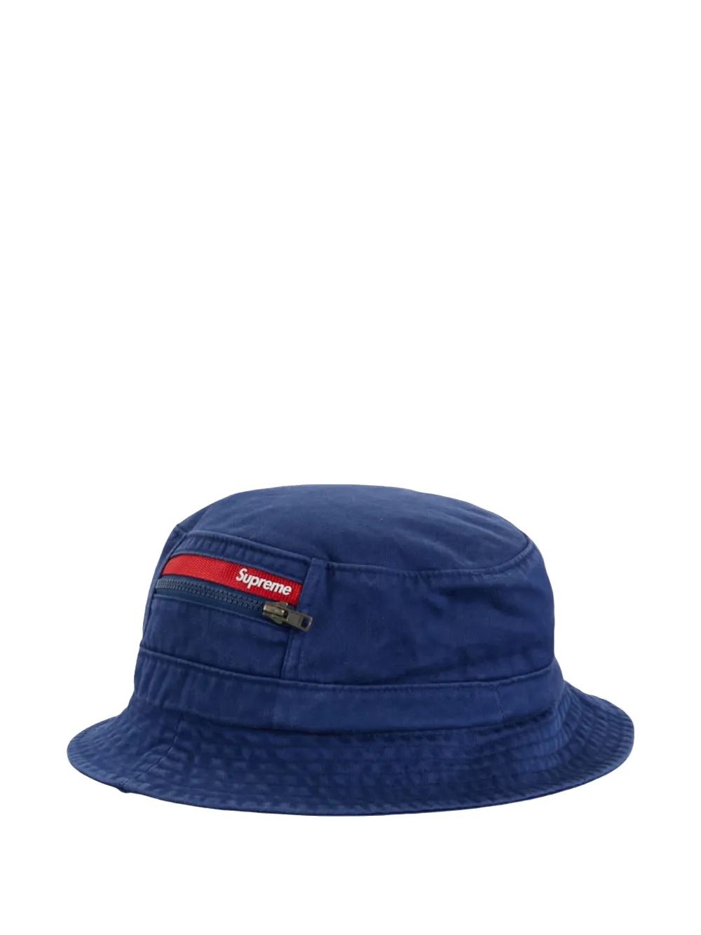 Supreme bob à poche zippée | bleu | Image 1