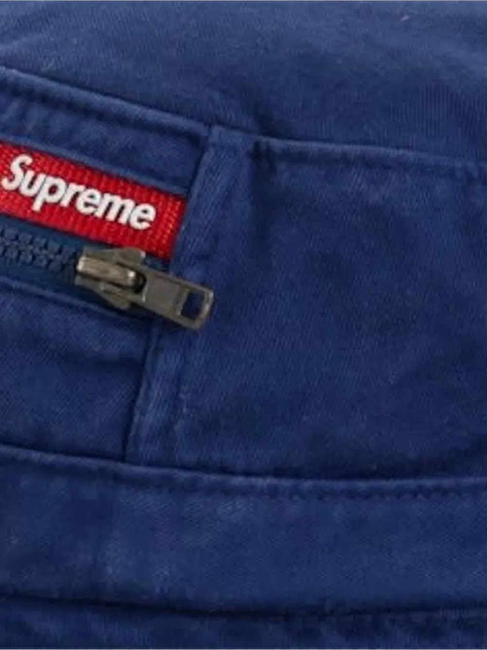 Supreme Vissershoed met ritszak - Blauw