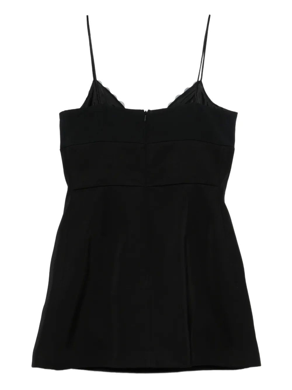 David Koma embellished mini dress - Zwart