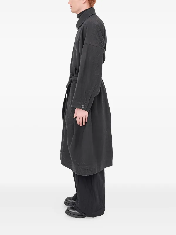 Jan Jan Van Essche front-pocket Split Coat | Grey | FARFETCH