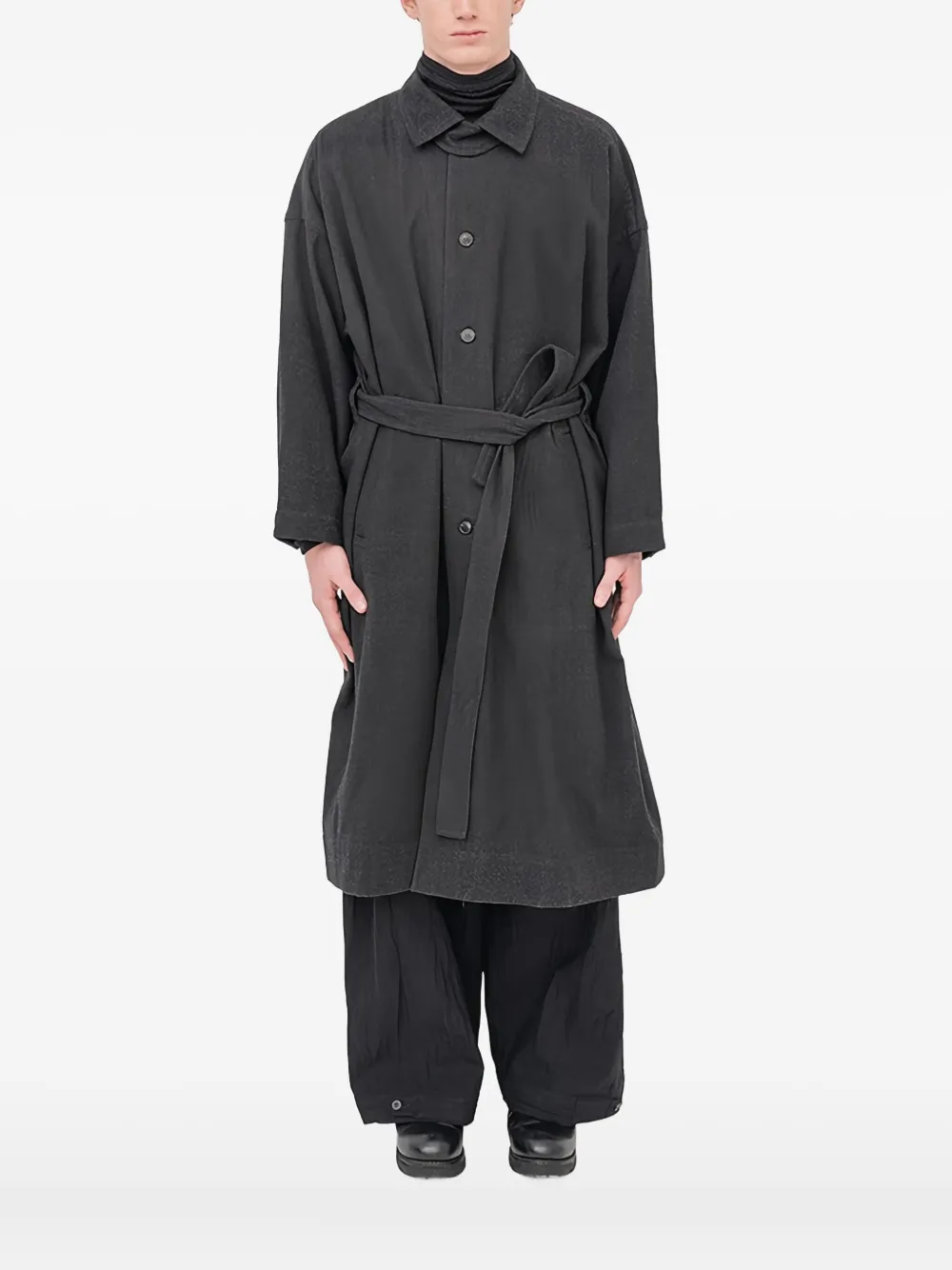 Jan Jan Van Essche front-pocket split coat | Grey | Image 1
