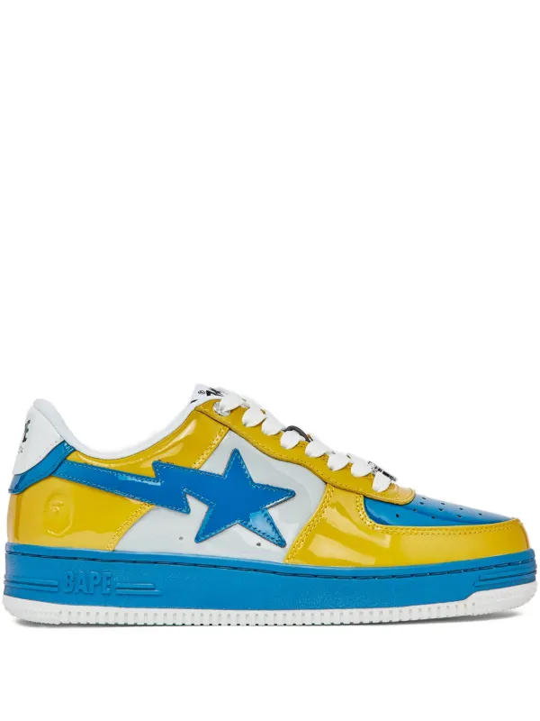 A BATHING APE® Bape Sta Sneakers Yellow FARFETCH ID