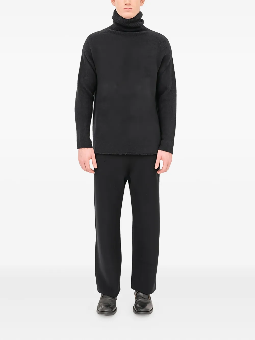 Label Under Construction long-sleeves turtleneck sweater - Zwart