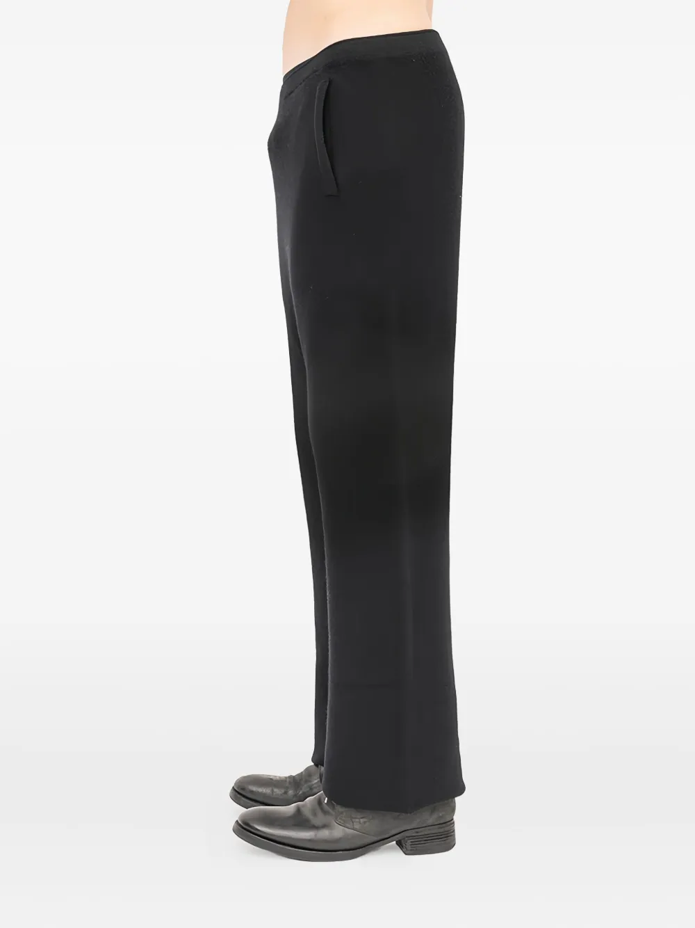 Label Under Construction zip-fastening pockets trousers - Zwart