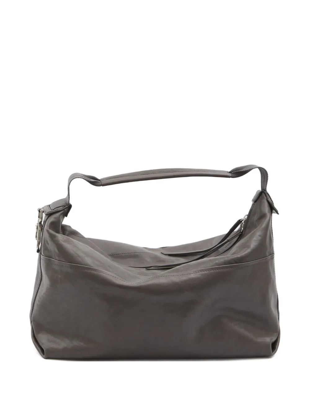 LEMAIRE Berlingot leather shoulder bag | Grey | Image 1