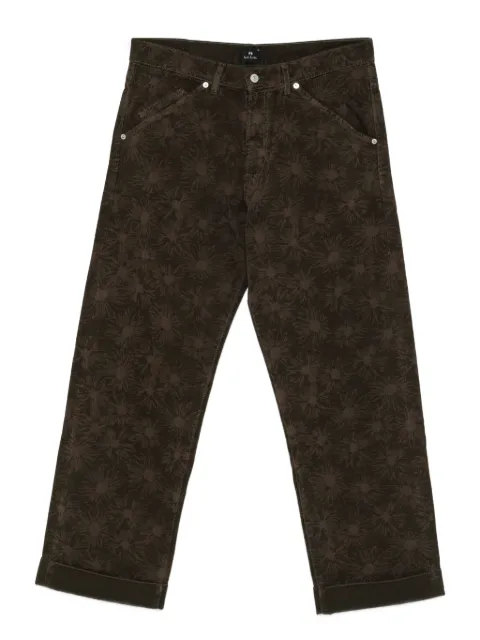 PS Paul Smith floral-pattern trousers