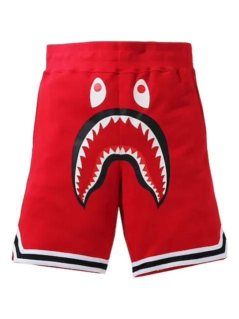 A BATHING APE® shark basketball sweatshort