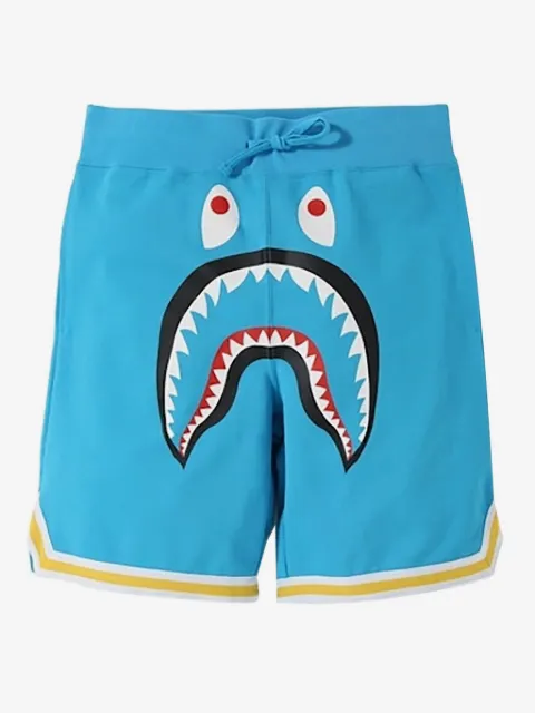 A BATHING APE® shark basketball sweatshort