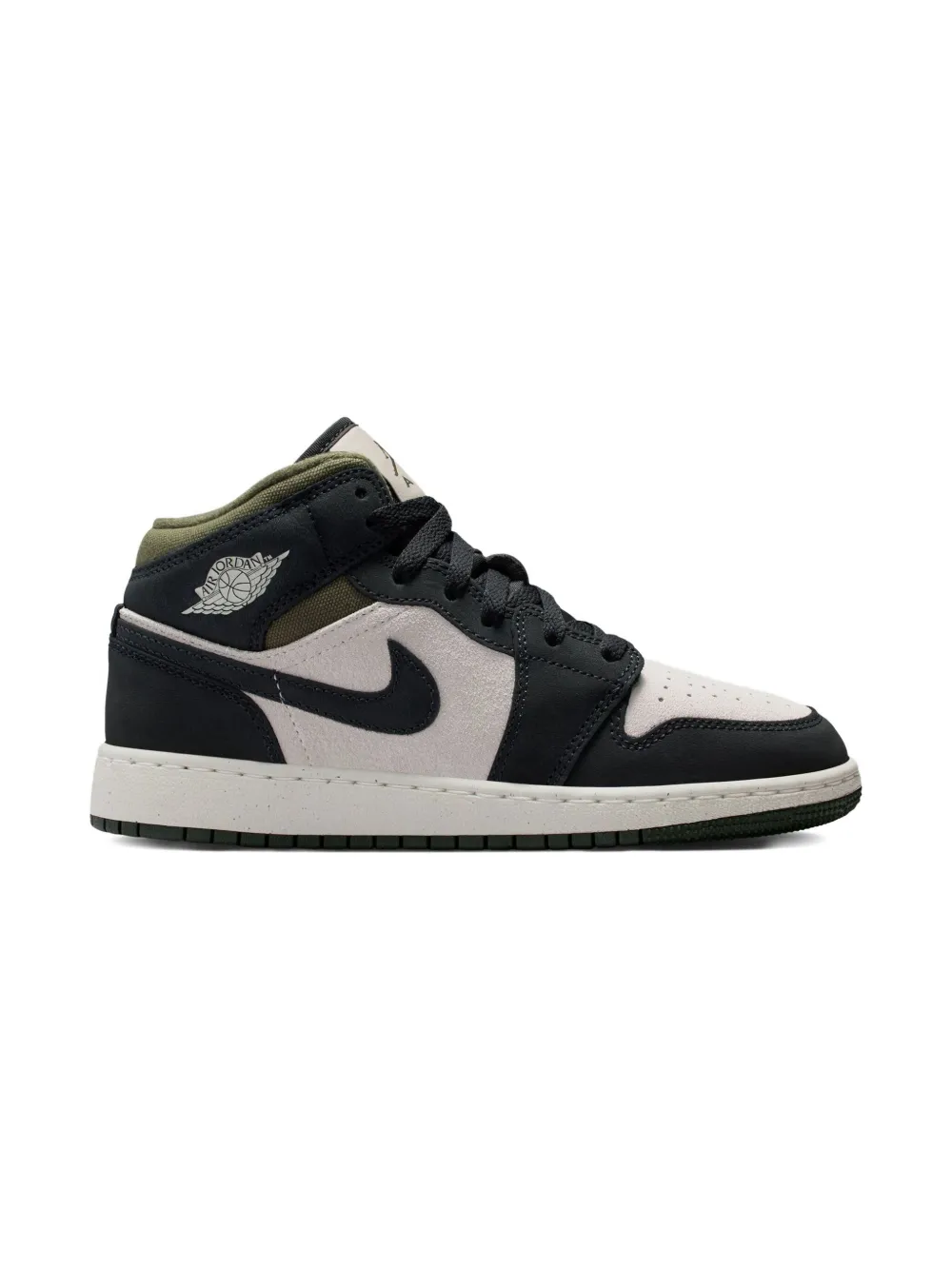 Jordan Kids Air Jordan 1 Mid sneakers - Black