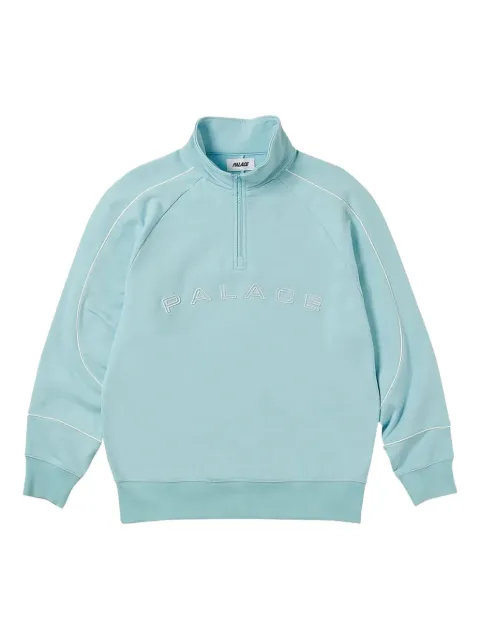 Palace piped zip-up sweatshirt