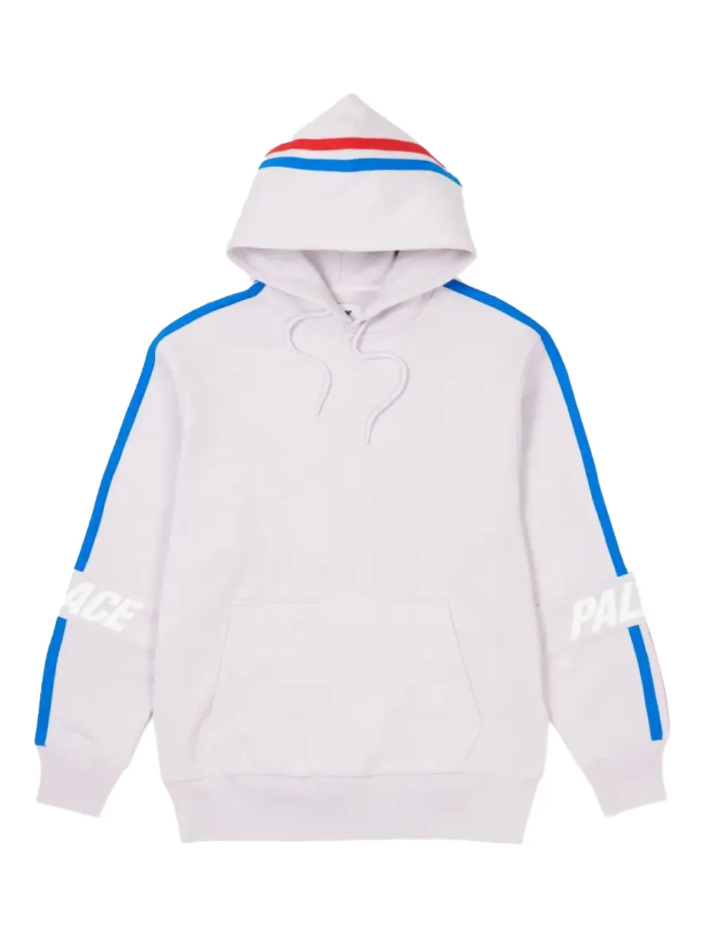 Palace S-line Panel Hoodie In White