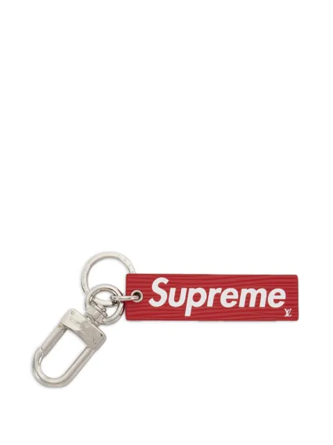 Supreme x Louis Vuitton porte-clés à logo
