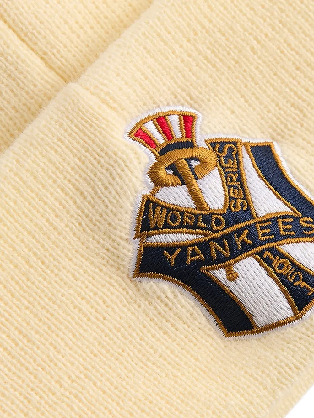 KITH x New Era New York Yankees muts met borduurwerk - Beige