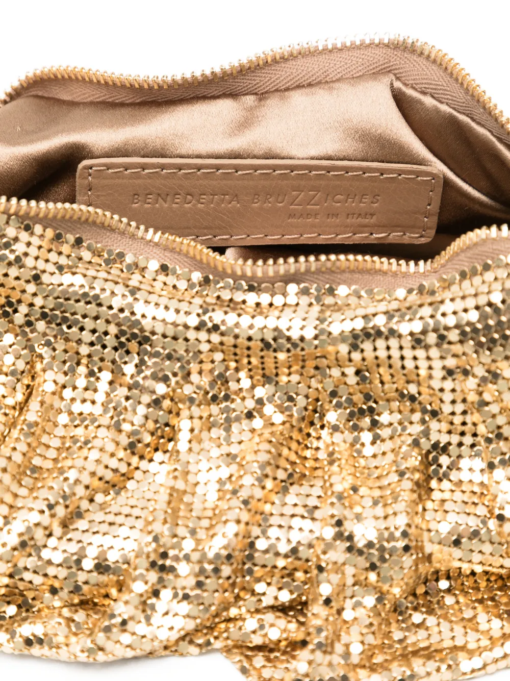 Benedetta Bruzziches Yennefer Tote Bag In Gold